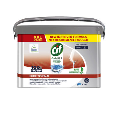 CIF PF.ALL IN 1 TABLETS 200PC W4052