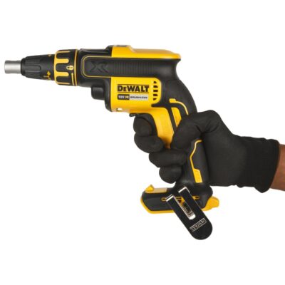 Masina de insurubat pentru gips-carton DeWalt, DCF620P2K, 2 acumulatori XR Li-ION 18 V 5.0 Ah, motor fara perii, magazie de suruburi, limitator de adancime, valiza pentru transport - Masini de gaurit si insurubat cu acumulator