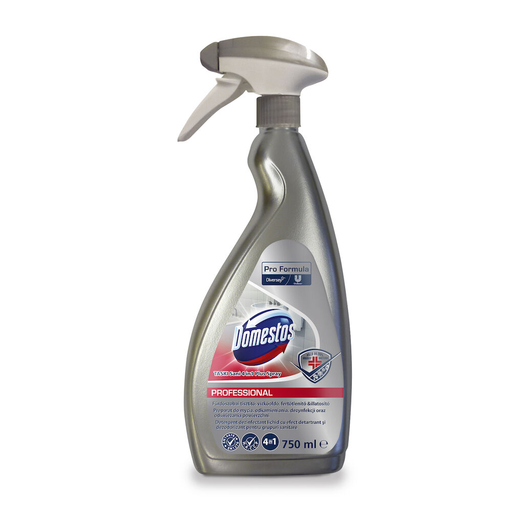 DOMESTOS PF.SANI4IN1PLUS 6X0.75L H,PL,RO – Detergenti profesionali DOMESTOS PF.SANI4IN1PLUS 6X0.75L H,PL,RO - Detergenti profesionali