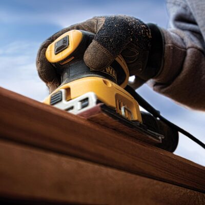 Slefuitor orbital cu talpa dreptunghiulara DeWalt, DWE6411, 140 x 115 mm - SimpleTools