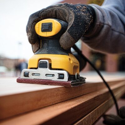 Slefuitor orbital cu talpa dreptunghiulara DeWalt, DWE6411, 140 x 115 mm - SimpleTools