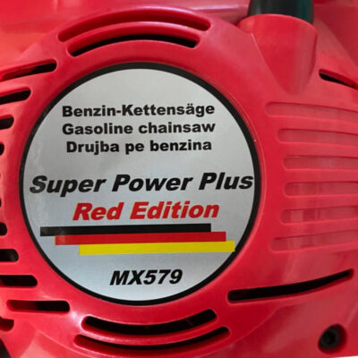 Drujba benzina Super Power Plus Red Edition 7.5CP X7500 , lama +lant 38CM 15'' 1.5CM 64D , pompita amorsare - SimpleTools