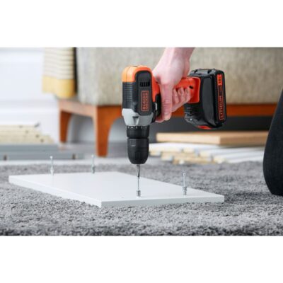 Masina de gaurit si insurubat Black&Decker, BCD001C1, acumulator LI-ION 1.5Ah 18V, cutie de transport - Masini de gaurit si insurubat cu acumulator