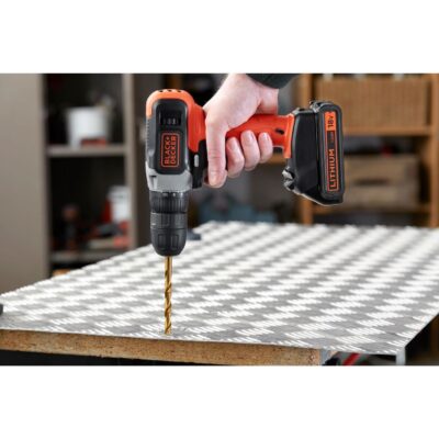 Masina de gaurit si insurubat Black&Decker, BCD001C1, acumulator LI-ION 1.5Ah 18V, cutie de transport - Masini de gaurit si insurubat cu acumulator