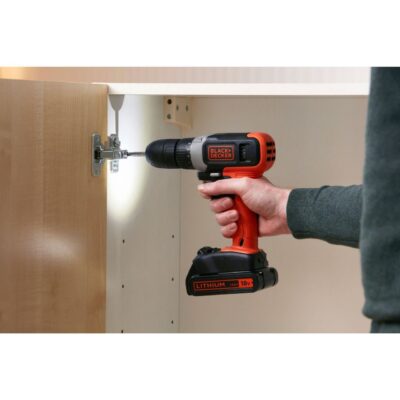 Masina de gaurit si insurubat Black&Decker, BCD001C1, acumulator LI-ION 1.5Ah 18V, cutie de transport - Masini de gaurit si insurubat cu acumulator