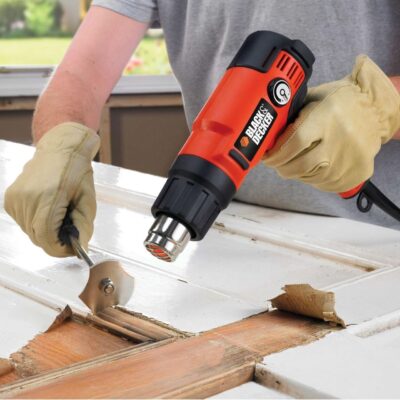 Suflanta cu aer cald Black&Decker, KX2200K, 2200W, 8 accesorii - SimpleTools