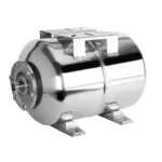 Vas expansiune hidrofor inox, orizontal 50 litri, 10 bari – membrana inclusa - SimpleTools