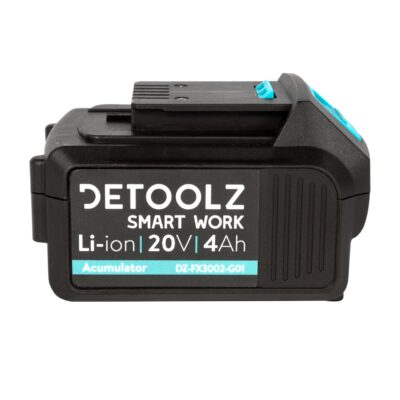 Acumulator Li-Ion, Detoolz, 20V, 4Ah - SimpleTools