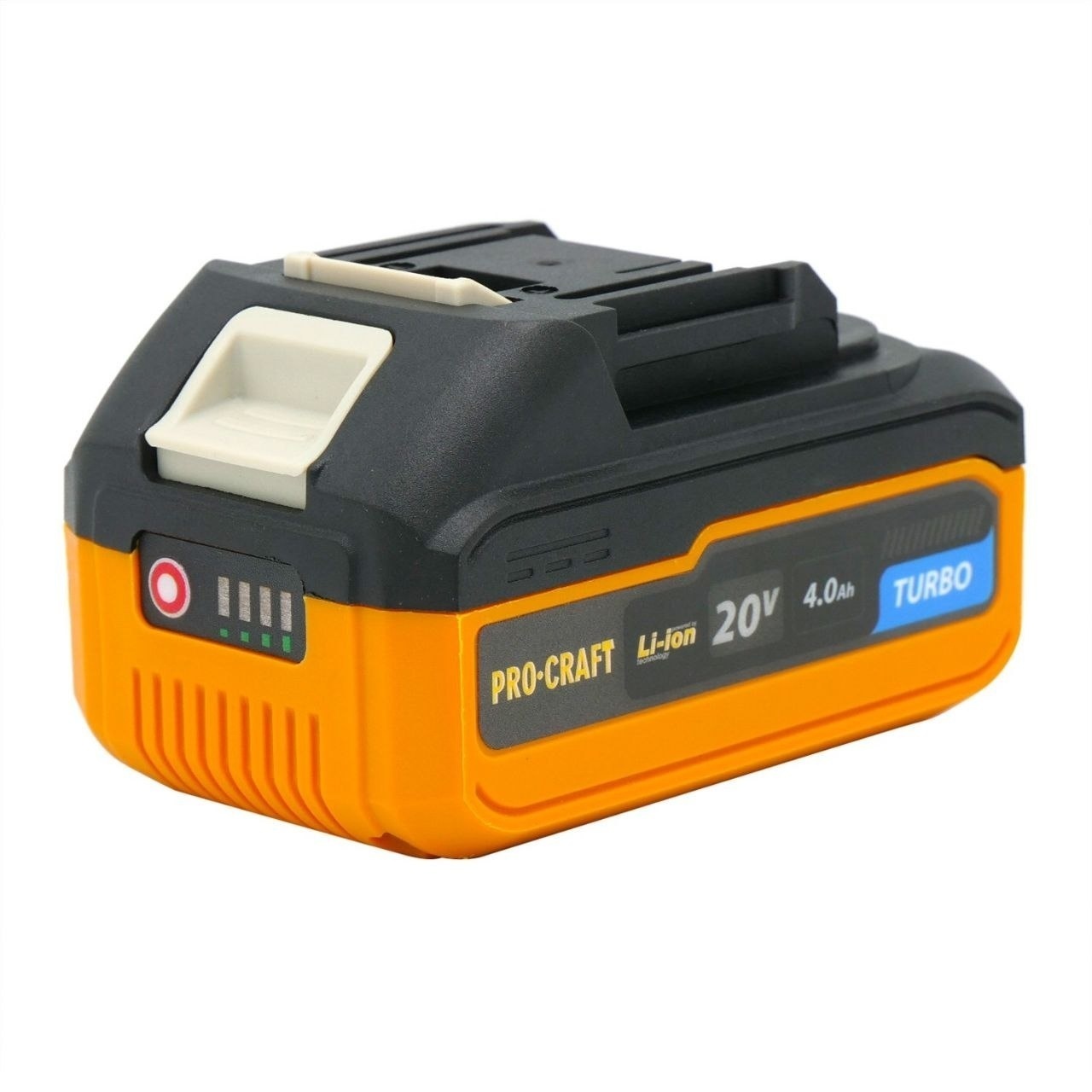 Acumulator PROCRAFT 20V 4Ah TURBO – Acumulatoare si incarcatoare unelte Acumulator PROCRAFT 20V 4Ah TURBO - Acumulatoare si incarcatoare unelte