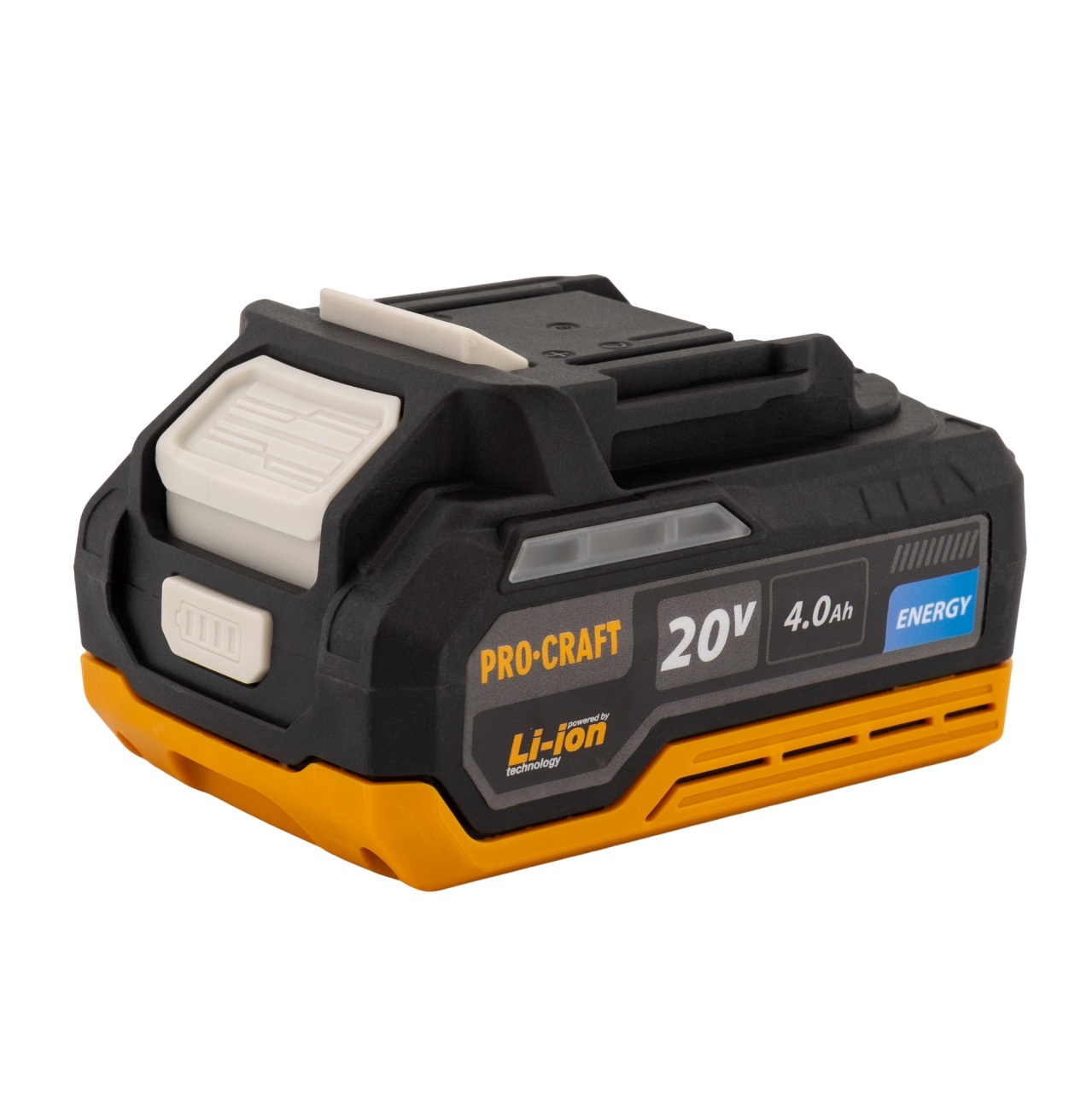 Acumulator PROCRAFT ENERGY 20V, 4Ah, LI-ION – In lucru Acumulator PROCRAFT ENERGY 20V, 4Ah, LI-ION - In lucru