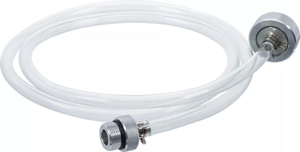 Adaptor M24 x 1, 5 cu furtun de umplere ulei de transmisie pentru VAG DSCG, BGS 1406 - SimpleTools
