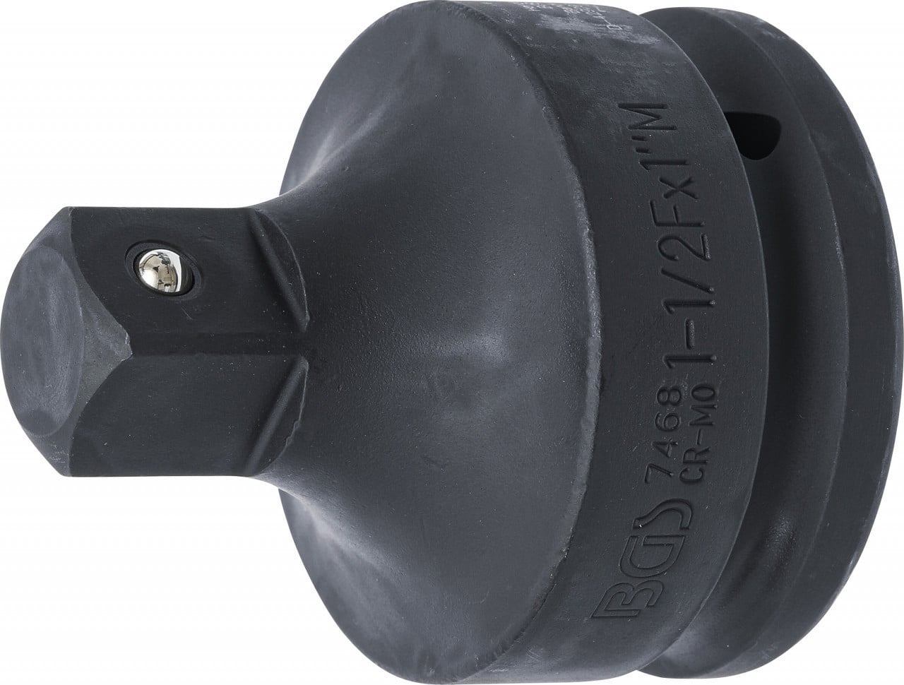 Adaptor pentru chei tubulare de impact, patrat interior 38 mm (1 1/2″) – patrat exterior 25 mm (1″), BGS 7468 – Adaptoare si prelungitoare Adaptor pentru chei tubulare de impact, patrat interior 38 mm (1 1/2") - patrat exterior 25 mm (1"), BGS 7468 - Adaptoare si prelungitoare