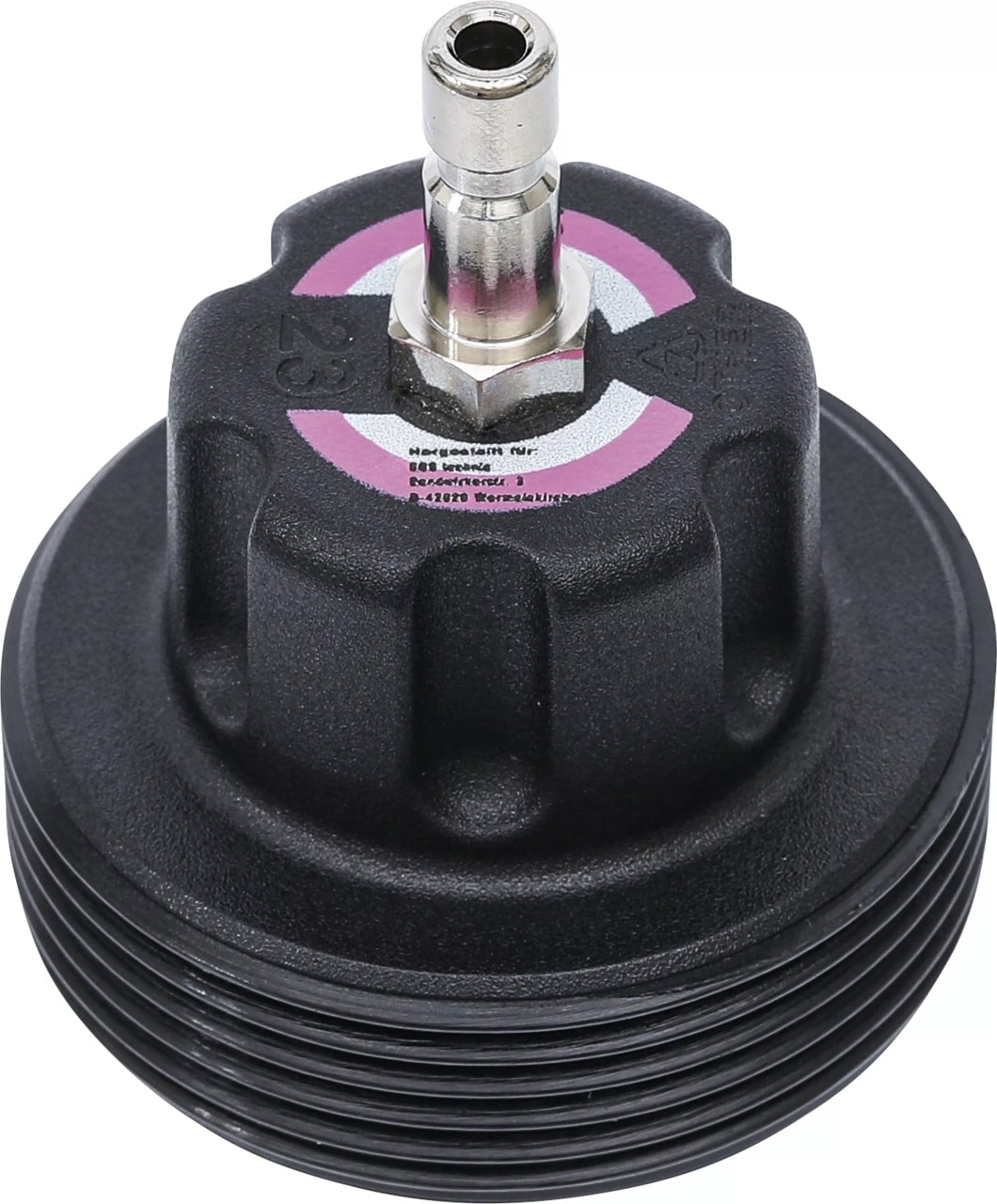 Adaptor pentru verificare pierderi la sistemul de racire Volkswagen, Audi, BGS 8027-23 – Testere presiune/compresie si injectie Adaptor pentru verificare pierderi la sistemul de racire Volkswagen, Audi, BGS 8027-23 - Testere presiune/compresie si injectie