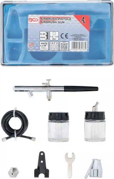 Aerograf cu accesorii, BGS 3276 - SimpleTools