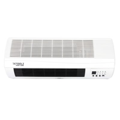 Aeroterma de perete Detoolz, 2KW, 2 trepte de putere, cu afisaj LED si termostat - SimpleTools