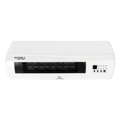 Aeroterma de perete Detoolz, 2KW, 2 trepte de putere, cu afisaj LED si termostat - SimpleTools