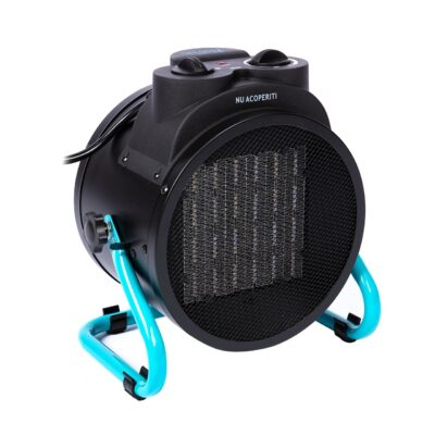 Aeroterma electrica Detoolz, trepte de putere 25/1500/3000W, element de incalzire ceramic