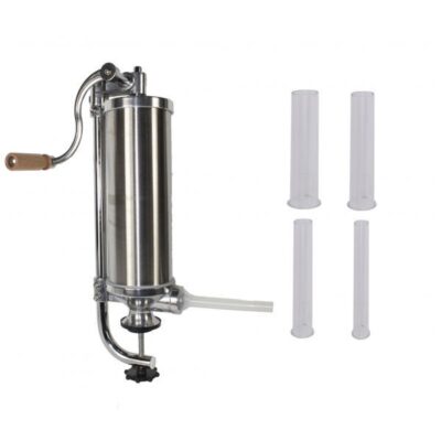 Aparat de facut Carnati Elefant KY-2005C, 2, 5 kg, metal/inox, Vertical 4 palnii, prindere de masa