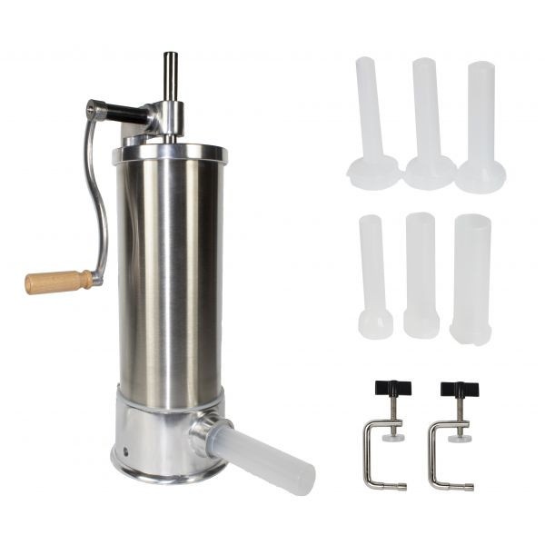 Aparat de Facut Carnati Elefant KY2010, 5 kg, metal/inox, Vertical 6 palnii – Masini umplut carnati Aparat de Facut Carnati Elefant KY2010, 5 kg, metal/inox, Vertical 6 palnii - Masini umplut carnati