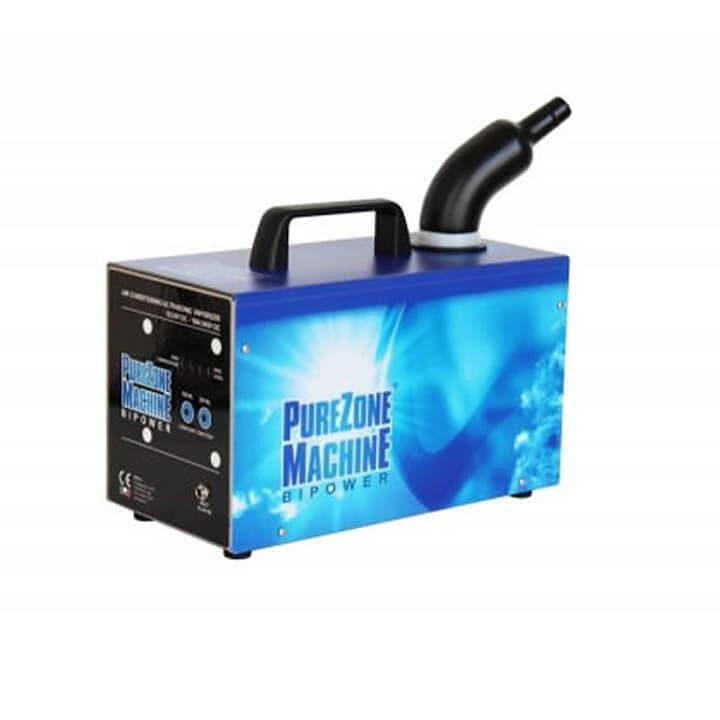 Aparat de nebulizare cu ultrasunete – PURE ZONE BIPOWER – SPIN – In lucru Aparat de nebulizare cu ultrasunete - PURE ZONE BIPOWER - SPIN - In lucru