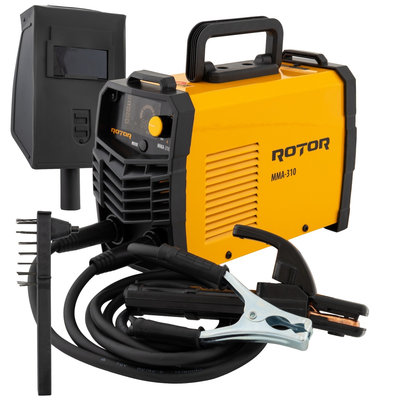 Aparat de sudura, 310 A, 1.6-5 mm, ROTOR-310A – In lucru Aparat de sudura, 310 A, 1.6-5 mm, ROTOR-310A - In lucru