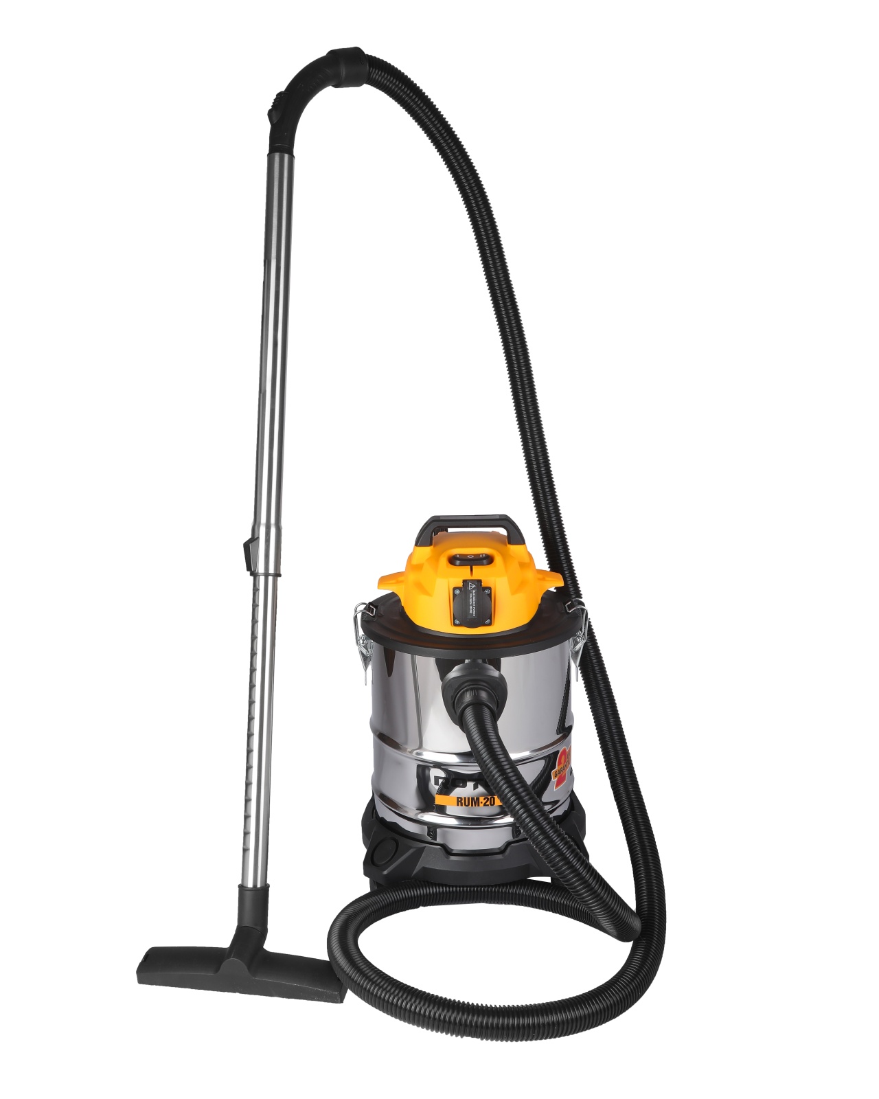 Aspirator umed-uscat 20 L, 1200 W, 20 kPa ROTOR RUM-20 – In lucru Aspirator umed-uscat 20 L, 1200 W, 20 kPa ROTOR RUM-20 - In lucru