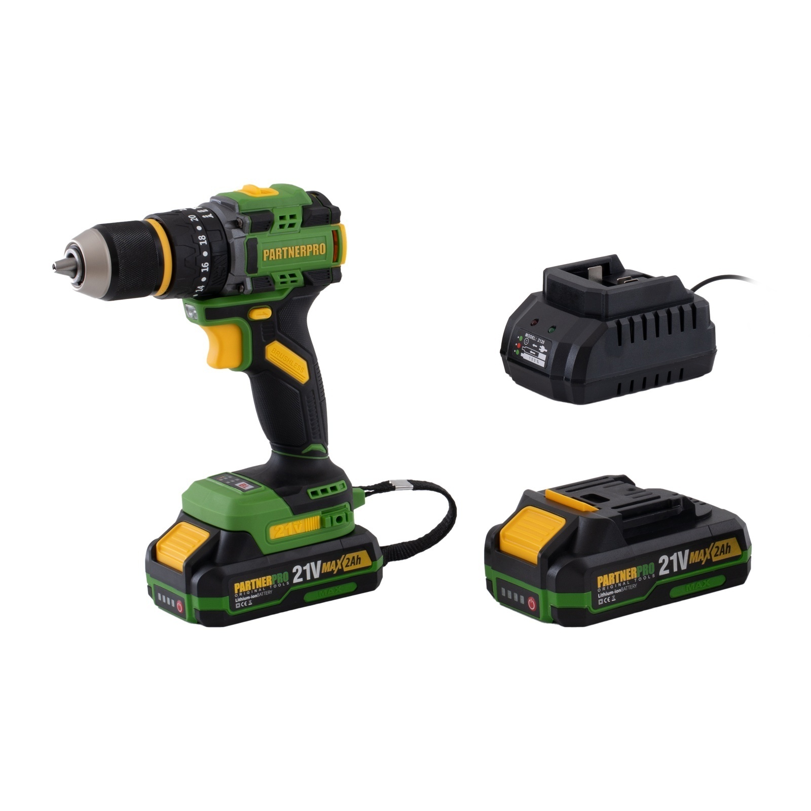 Autofiletanta cu impact pe acumulator PARTNERPRO PPT332T , 2x acumulatori 21V/2Ah, Brushless, 620 W – Masini de gaurit si insurubat cu acumulator Autofiletanta cu impact pe acumulator PARTNERPRO PPT332T , 2x acumulatori 21V/2Ah, Brushless, 620 W - Masini de gaurit si insurubat cu acumulator