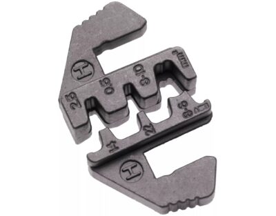Bacuri de sertizat papuci si pini terminali pentru cabluri electrice AWG 14/22/8-6, DIN 2.5/0.5/8-10mm, BGS 1410-H