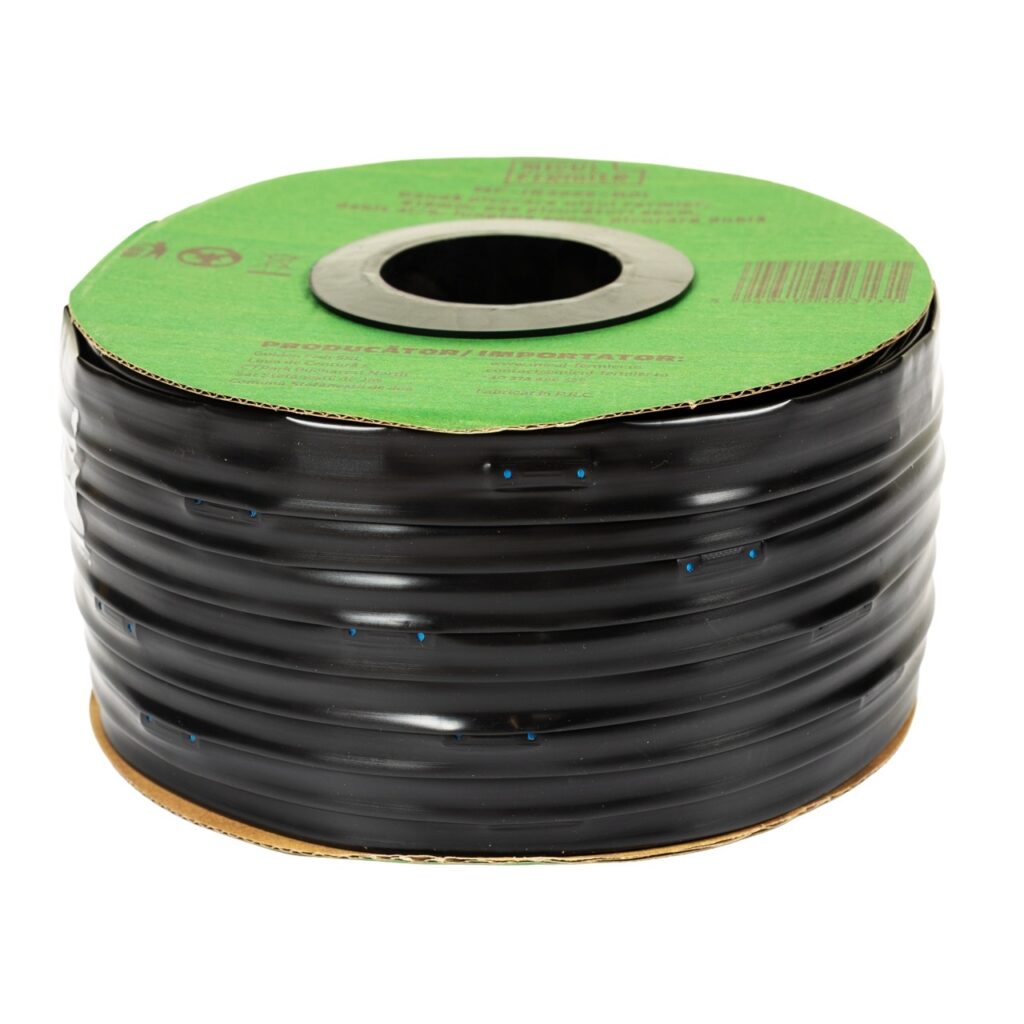 Banda picurare Micul Fermier, Ø16mm, pas picuratori 20cm, debit 4l/h, lungime 200m, picurare dubla - SimpleTools