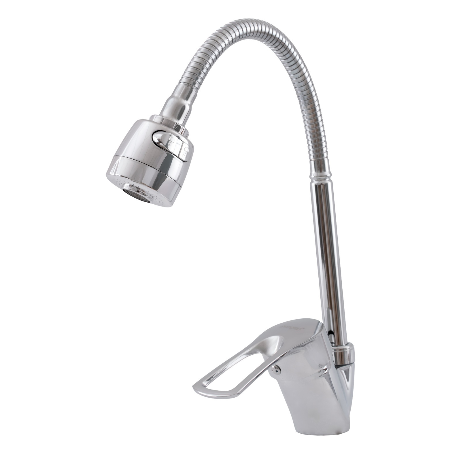 Baterie bucătărie cu pipa flexibilă, 2 funcții, seria WAVE FLOW WAVE-Z-777 – In lucru Baterie bucătărie cu pipa flexibilă, 2 funcții, seria WAVE FLOW WAVE-Z-777 - In lucru