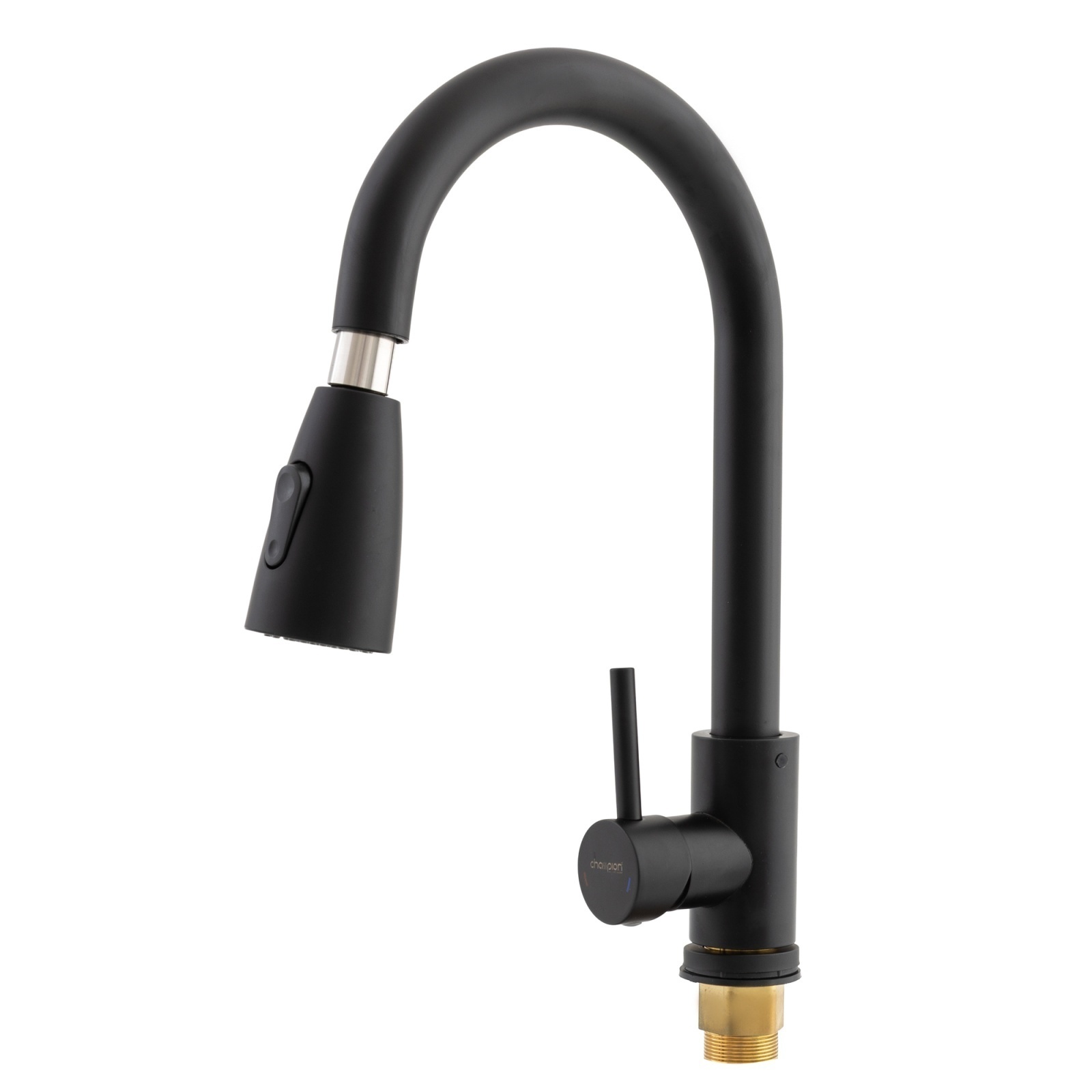Baterie bucătărie duș extractabil cu 2 funcții CHAMPION NEO-014 BLACK – In lucru Baterie bucătărie duș extractabil cu 2 funcții CHAMPION NEO-014 BLACK - In lucru
