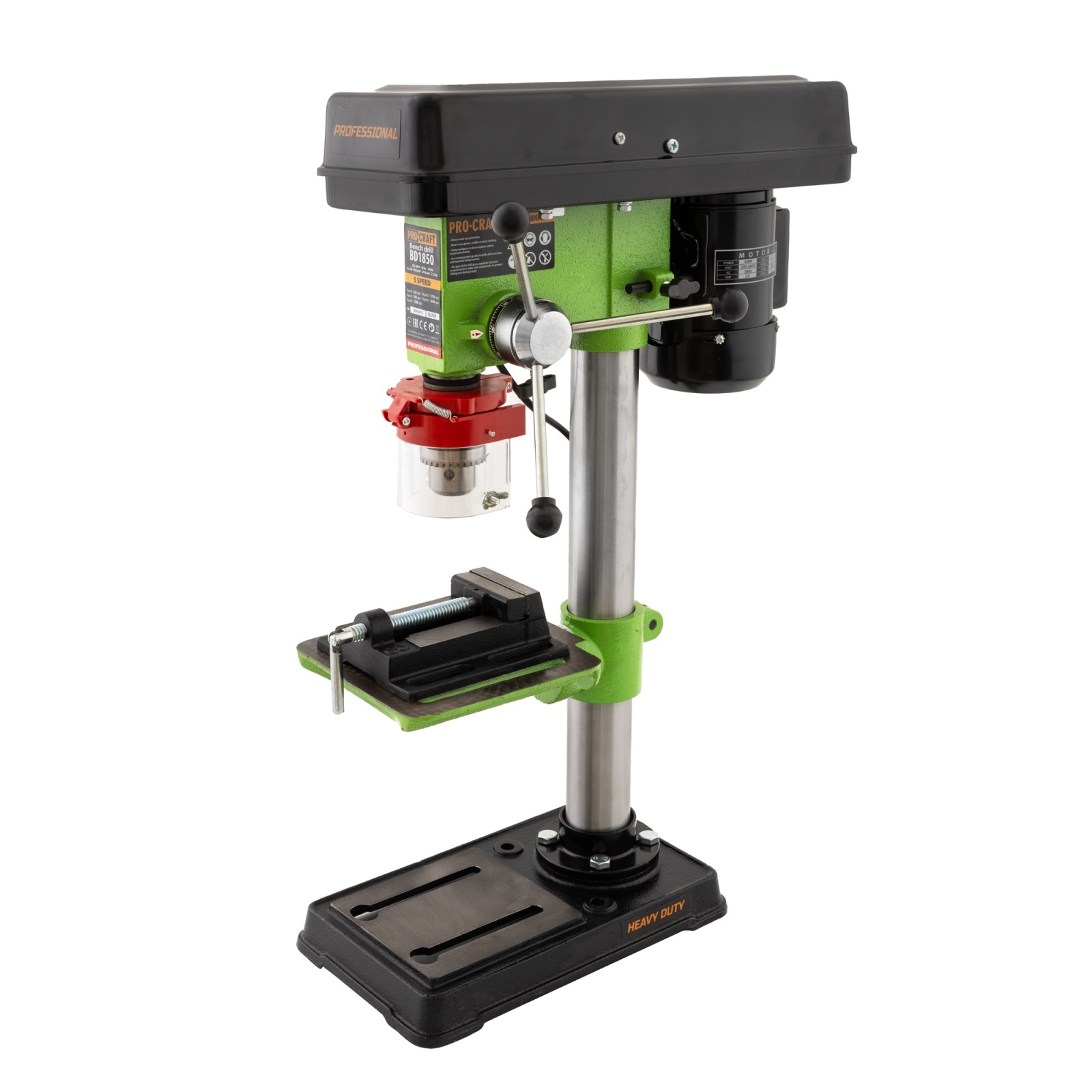 BD1850 bormasina de banc fixa cu coloana PROCRAFT – Utilaje atelier BD1850 bormasina de banc fixa cu coloana PROCRAFT - Utilaje atelier