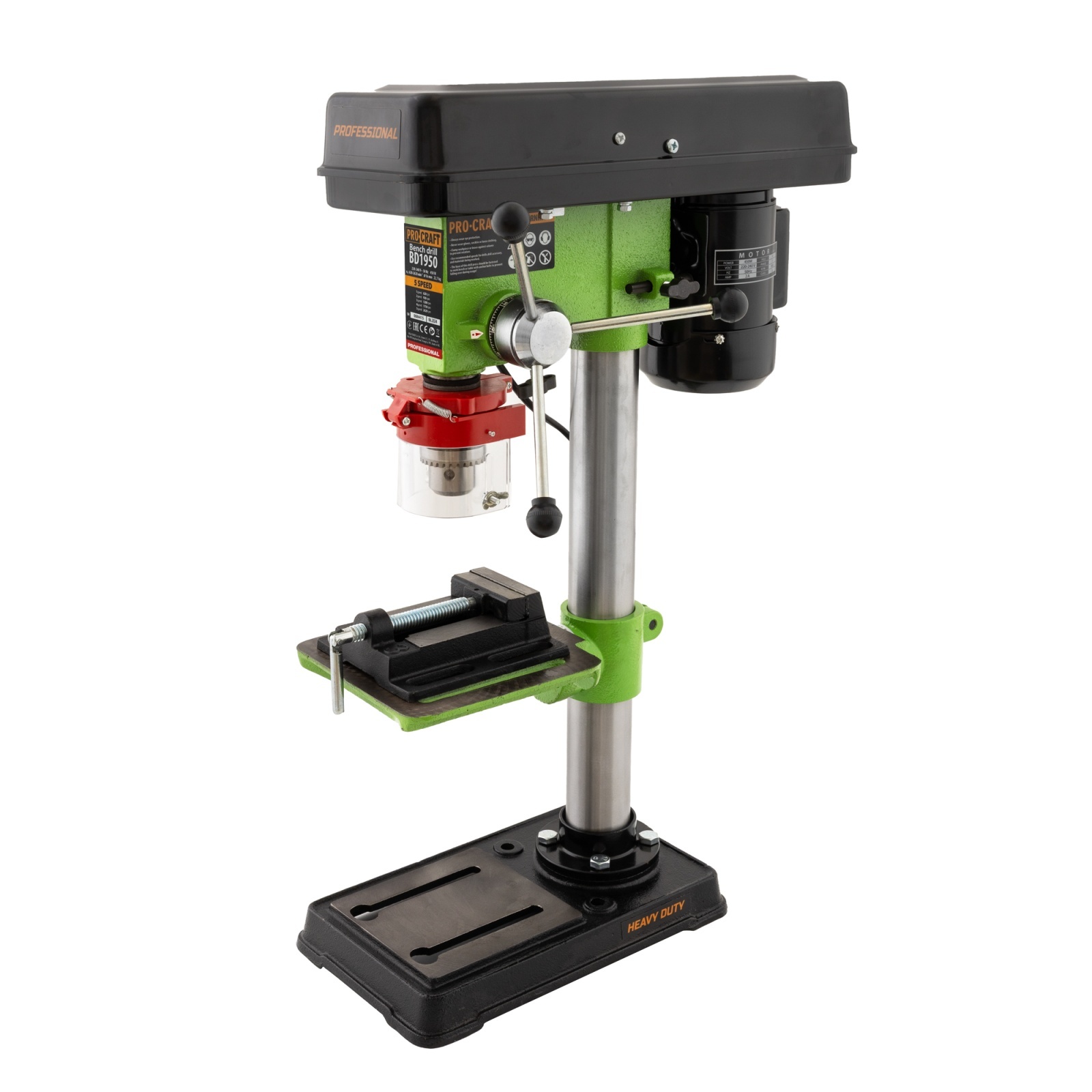BD1950 bormasina de banc fixa cu coloana PROCRAFT, produsul contine taxa timbru verde 6 Ron, 25.30 kg – Utilaje atelier BD1950 bormasina de banc fixa cu coloana PROCRAFT, produsul contine taxa timbru verde 6 Ron, 25.30 kg - Utilaje atelier
