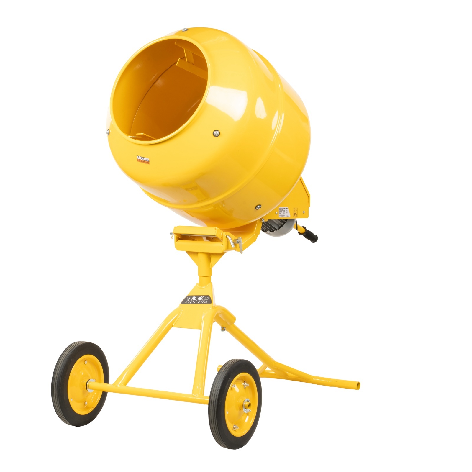 Betoniera cu reductor 230 L ROTOR RCM800 – In lucru Betoniera cu reductor 230 L ROTOR RCM800 - In lucru