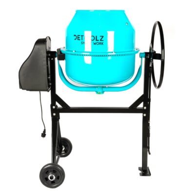 Betoniera Detoolz, capacitate 140 litri, putere 850W, coroana fonta, cu roti