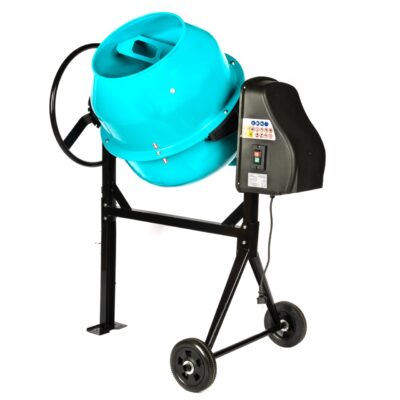 Betoniera Detoolz, capacitate 140 litri, putere 850W, coroana fonta, cu roti - Betoniere