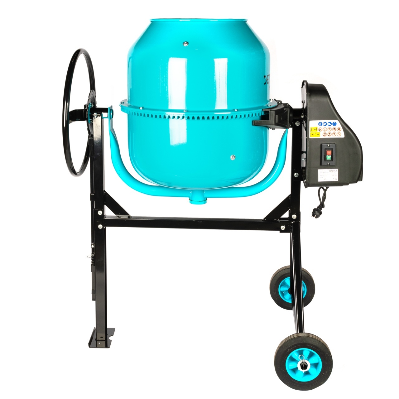 Betoniera Detoolz, capacitate 200 litri, putere 1200W, coroana fonta, cu roti – Betoniere Betoniera Detoolz, capacitate 200 litri, putere 1200W, coroana fonta, cu roti - Betoniere
