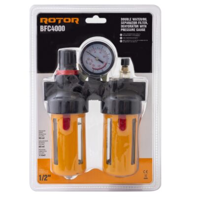 BFC4000 Filtru cu reductor si rezervor de ulei ROTOR - In lucru