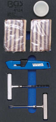 BGS 4124 Dotare pentru dulap de scule cu accesorii pentru vulcanizare, 54 piese