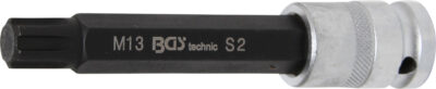 BGS 5007 Bit Ribe M13, lungime 120mm, antrenare cu tubulara 1/2"