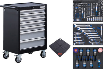 BGS 6074 Banc de scule cu 7 sertare cu 215 unelte