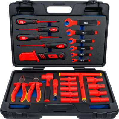 BGS 7130 Trusa de scule VDE pentru electricieni, 26 piese