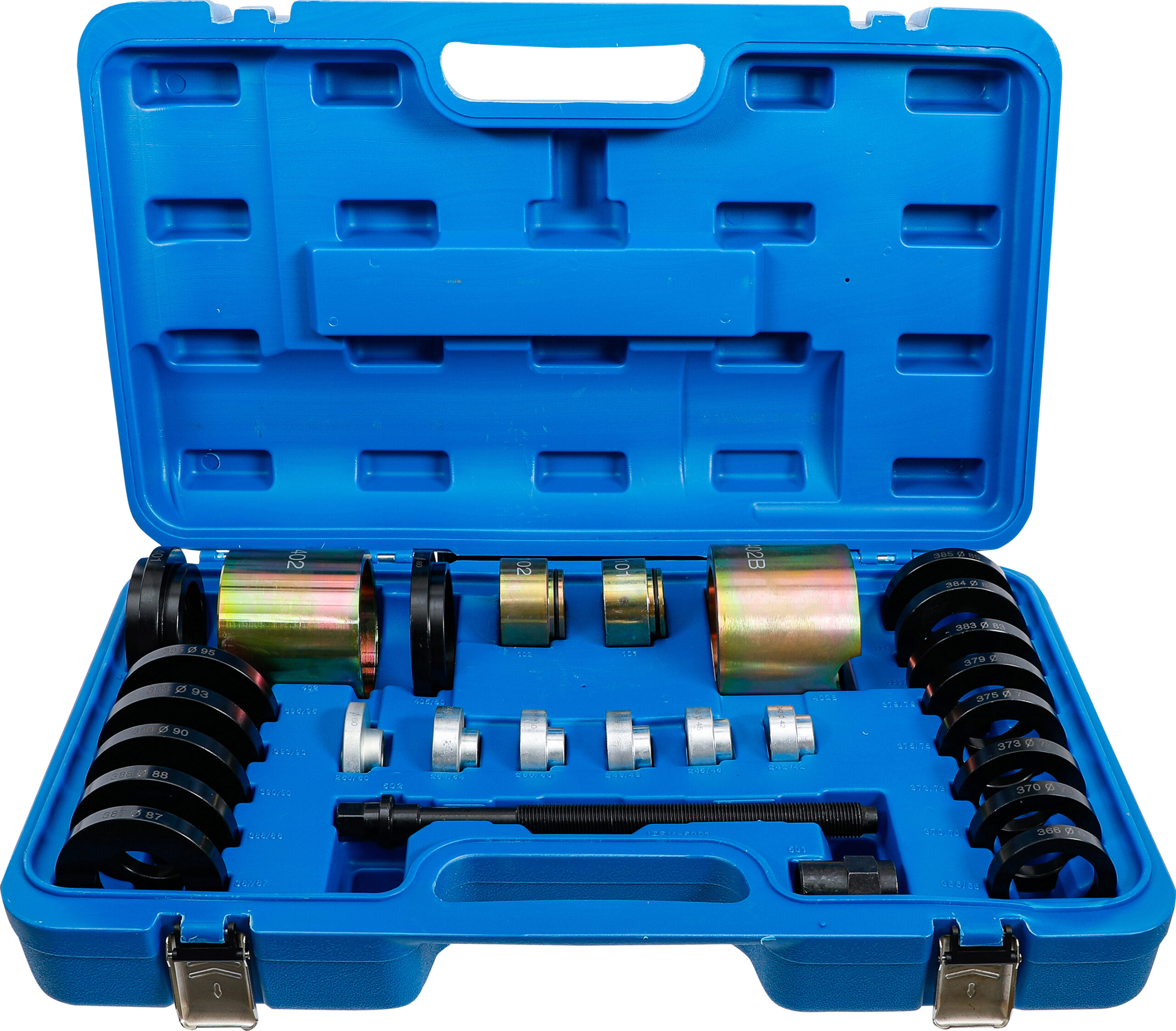 BGS 8737 Trusa speciala pentru inlocuirea rulmentului la roata Mercedes-Benz – Recuperatoare/Extractoare si Prese BGS 8737 Trusa speciala pentru inlocuirea rulmentului la roata Mercedes-Benz - Recuperatoare/Extractoare si Prese