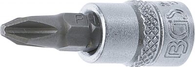 Bit cap cruce PH2 cu tubulara 1/4", BGS 2488
