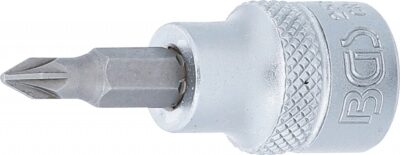 Bit cap cruce PZ1, antrenare cu tubulara 3/8", BGS 2550