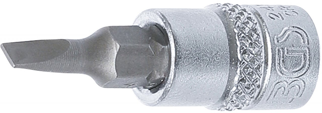 Bit cu canelura 4mm cu tubulara 1/4″, BGS 2493 – Chei Tubulare cu Biti Bit cu canelura 4mm cu tubulara 1/4", BGS 2493 - Chei Tubulare cu Biti