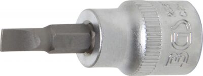 Bit cu canelura 5.5 mm, antrenare cu tubulara 3/8", BGS 2567