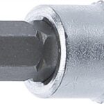 Bit cu canelura 7mm cu tubulara 1/4", BGS 2496 - Chei Tubulare cu Biti