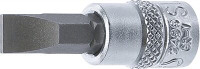 Bit cu canelura 7mm cu tubulara 1/4", BGS 2496