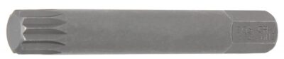 Bit cu dinţi multipli M12, Spline (XZN), lungime 75mm, antrenare 3/8", BGS 4863